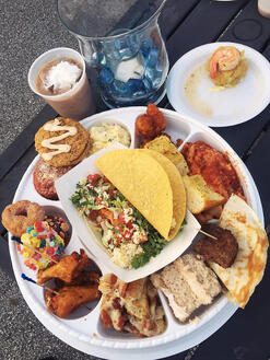 A plate from our inaugural 2019 event.